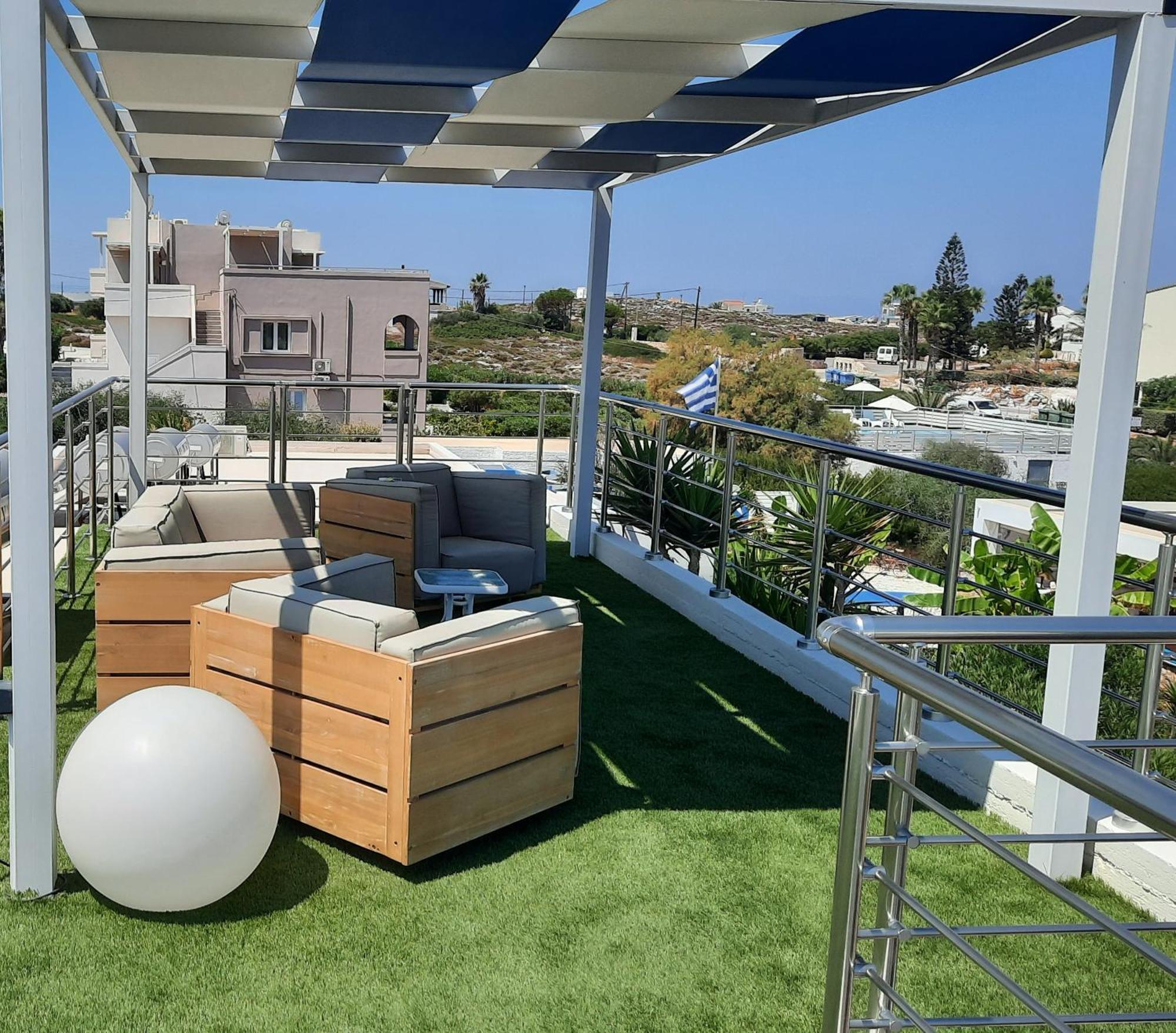 Poseidon Suites Hotel Stavrós Exteriér fotografie