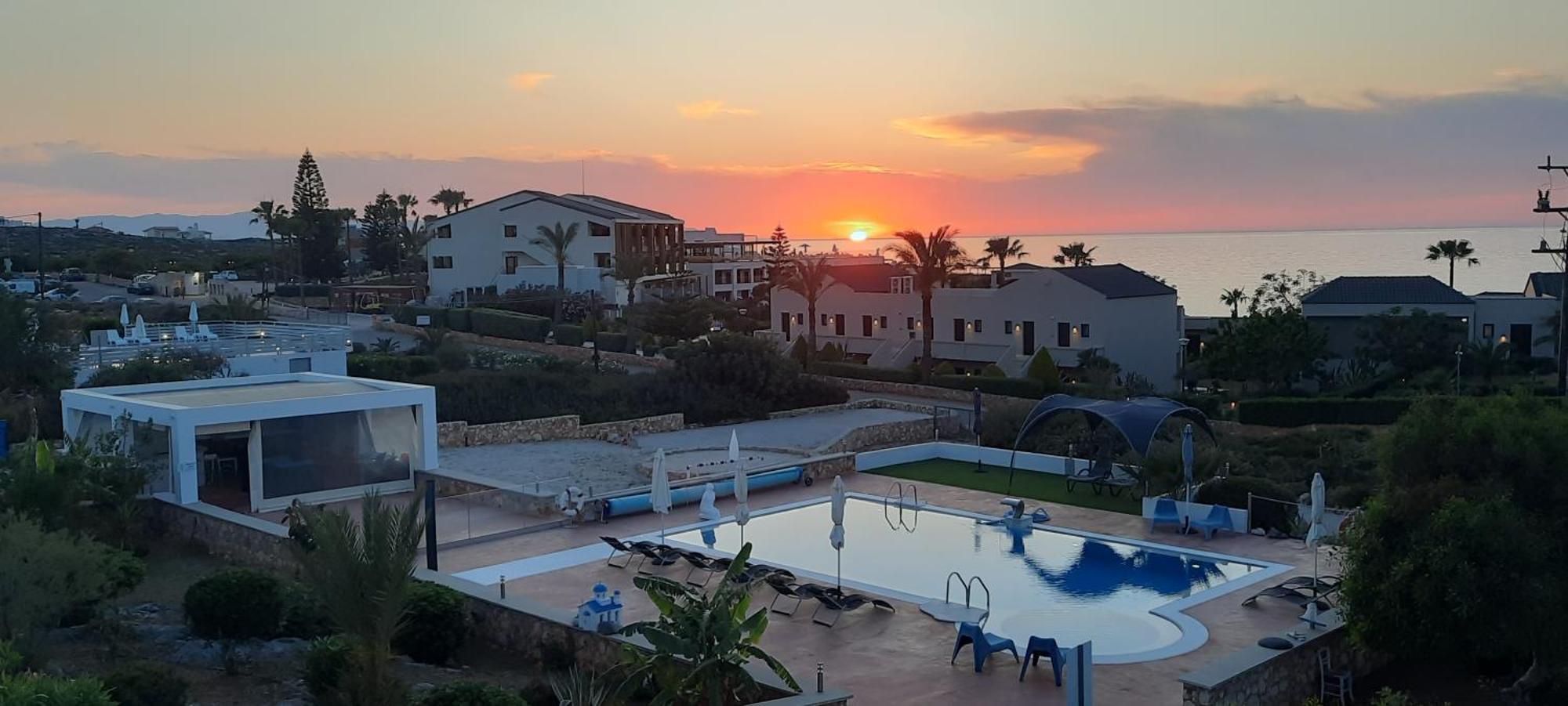 Poseidon Suites Hotel Stavrós Exteriér fotografie